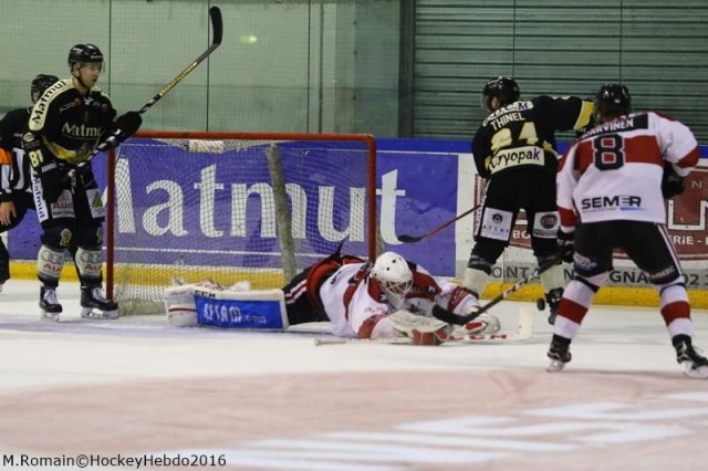 Photo hockey match Rouen - Chamonix / Morzine le 29/12/2016