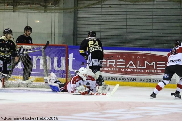 Photo hockey match Rouen - Chamonix / Morzine le 29/12/2016
