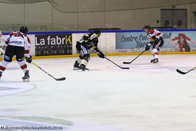 Photo hockey match Rouen - Chamonix / Morzine le 29/12/2016