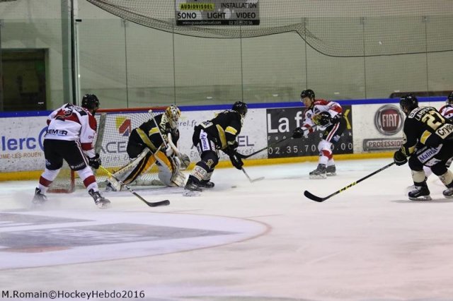 Photo hockey match Rouen - Chamonix / Morzine le 29/12/2016