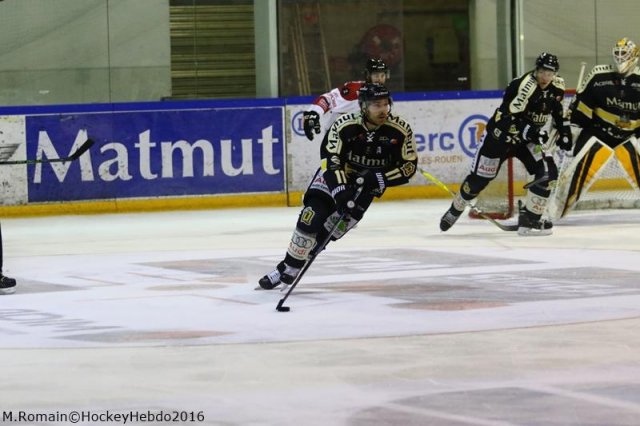 Photo hockey match Rouen - Chamonix / Morzine le 29/12/2016