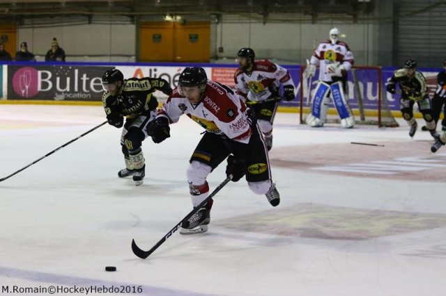 Photo hockey match Rouen - Chamonix / Morzine le 29/12/2016