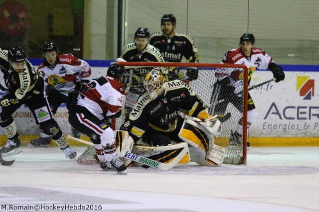 Photo hockey match Rouen - Chamonix / Morzine le 29/12/2016