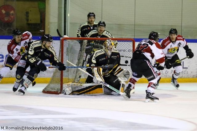 Photo hockey match Rouen - Chamonix / Morzine le 29/12/2016