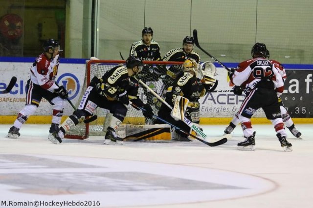 Photo hockey match Rouen - Chamonix / Morzine le 29/12/2016