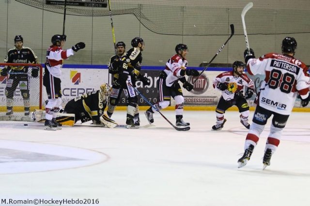 Photo hockey match Rouen - Chamonix / Morzine le 29/12/2016