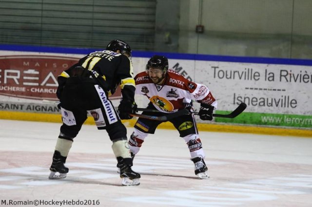 Photo hockey match Rouen - Chamonix / Morzine le 29/12/2016