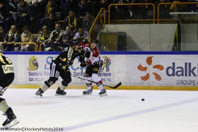 Photo hockey match Rouen - Chamonix / Morzine le 29/12/2016
