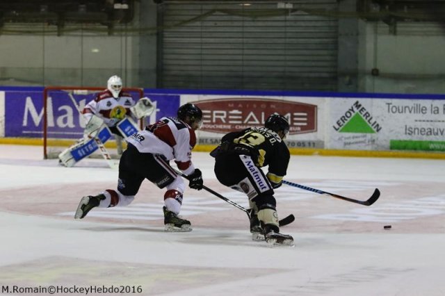 Photo hockey match Rouen - Chamonix / Morzine le 29/12/2016