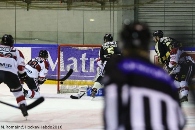Photo hockey match Rouen - Chamonix / Morzine le 29/12/2016