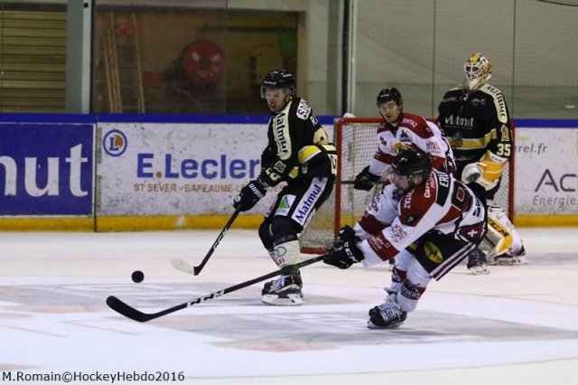 Photo hockey match Rouen - Chamonix / Morzine le 29/12/2016