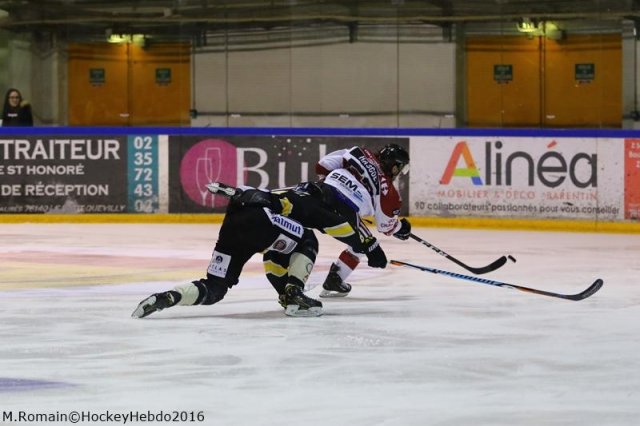 Photo hockey match Rouen - Chamonix / Morzine le 29/12/2016