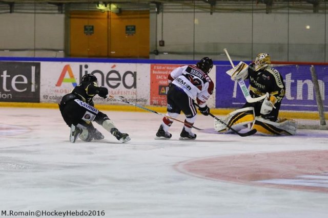 Photo hockey match Rouen - Chamonix / Morzine le 29/12/2016