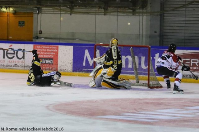 Photo hockey match Rouen - Chamonix / Morzine le 29/12/2016