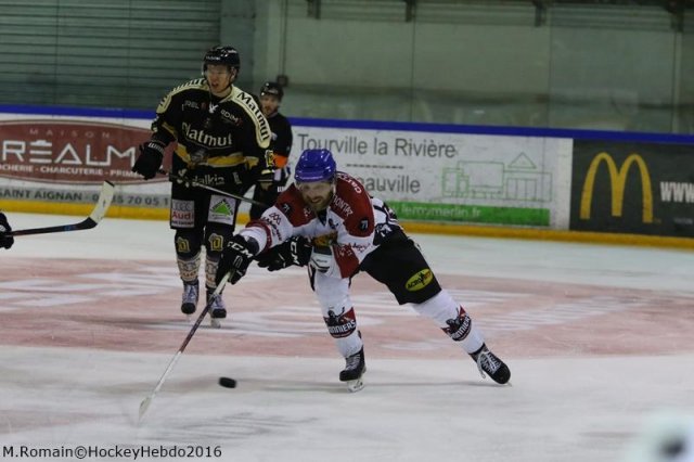 Photo hockey match Rouen - Chamonix / Morzine le 29/12/2016