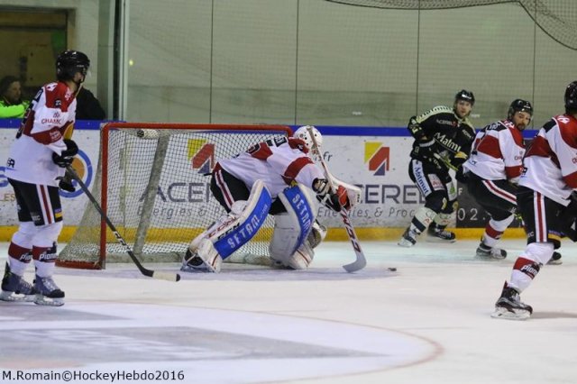 Photo hockey match Rouen - Chamonix / Morzine le 29/12/2016