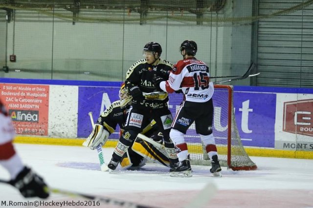 Photo hockey match Rouen - Chamonix / Morzine le 29/12/2016