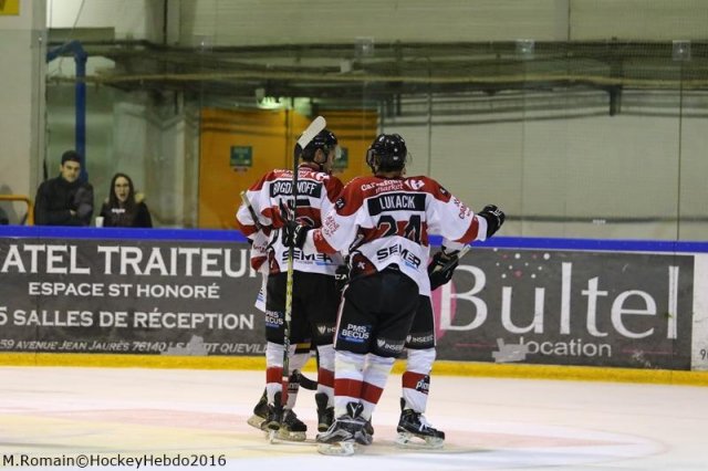 Photo hockey match Rouen - Chamonix / Morzine le 29/12/2016