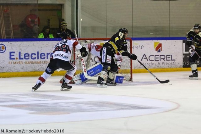 Photo hockey match Rouen - Chamonix / Morzine le 29/12/2016