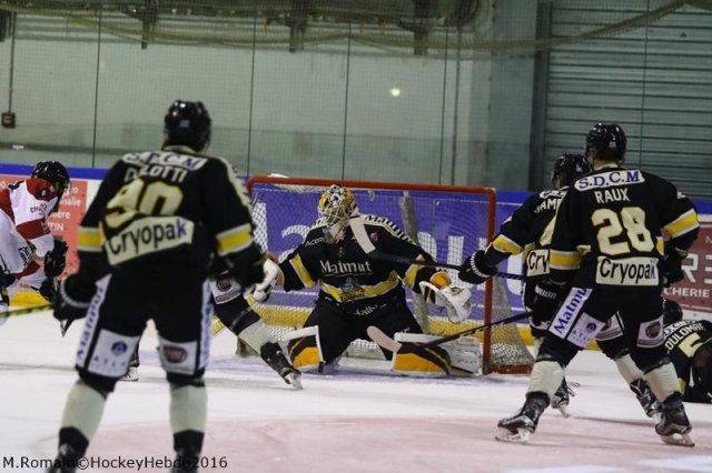 Photo hockey match Rouen - Chamonix / Morzine le 29/12/2016