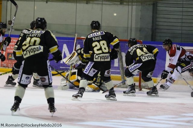 Photo hockey match Rouen - Chamonix / Morzine le 29/12/2016