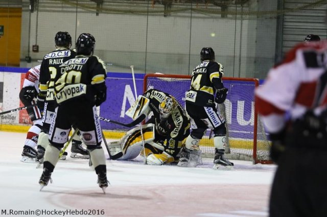 Photo hockey match Rouen - Chamonix / Morzine le 29/12/2016