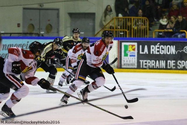 Photo hockey match Rouen - Chamonix / Morzine le 29/12/2016