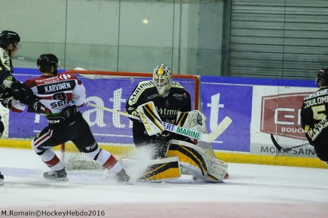 Photo hockey match Rouen - Chamonix / Morzine le 29/12/2016