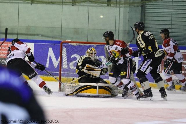 Photo hockey match Rouen - Chamonix / Morzine le 29/12/2016