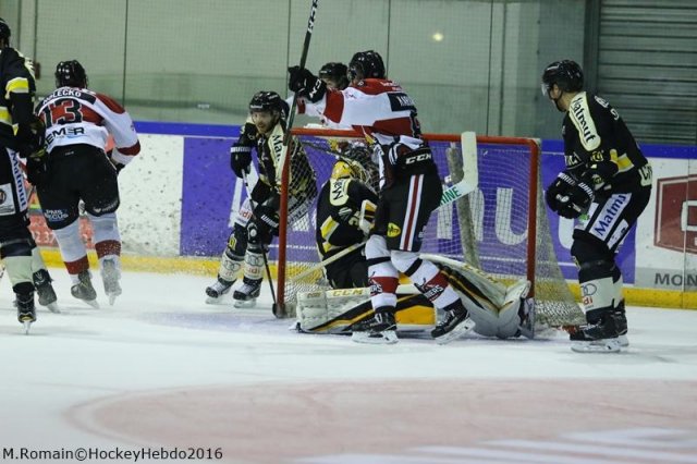 Photo hockey match Rouen - Chamonix / Morzine le 29/12/2016