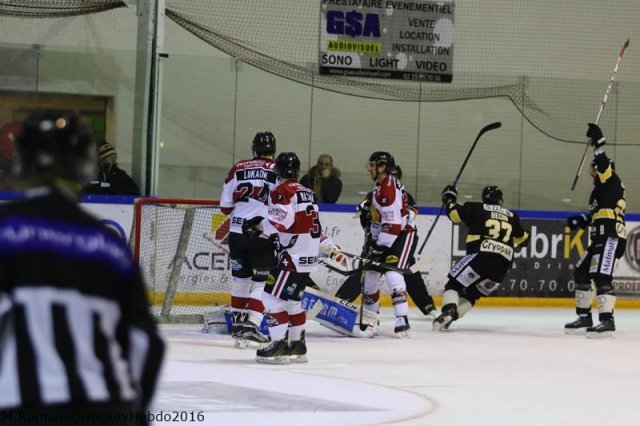 Photo hockey match Rouen - Chamonix / Morzine le 29/12/2016
