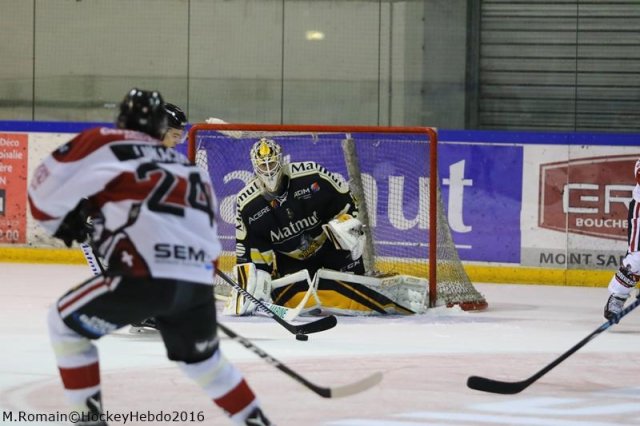 Photo hockey match Rouen - Chamonix / Morzine le 29/12/2016