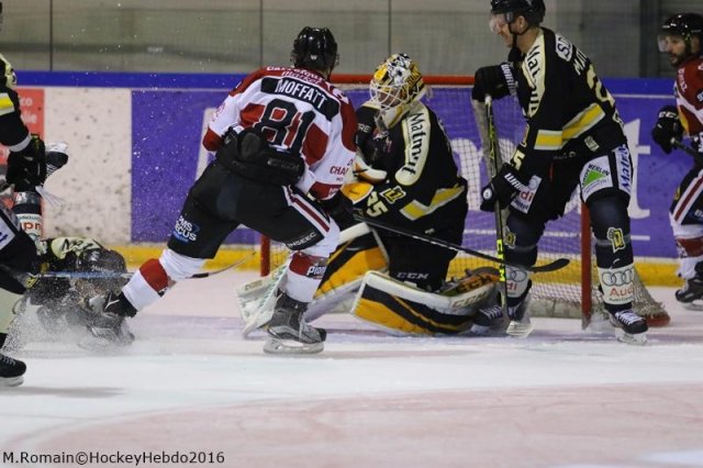 Photo hockey match Rouen - Chamonix / Morzine le 29/12/2016
