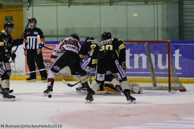 Photo hockey match Rouen - Chamonix / Morzine le 29/12/2016