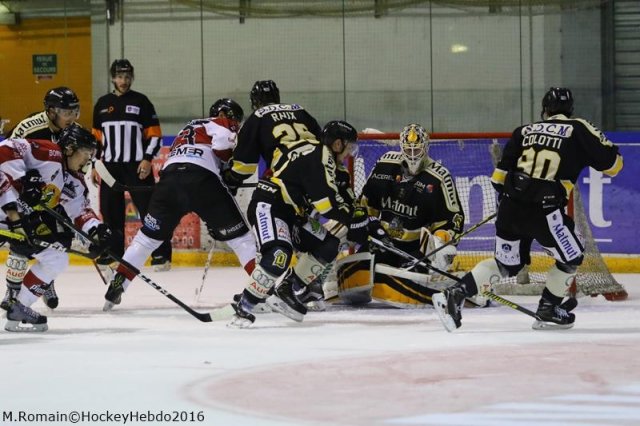 Photo hockey match Rouen - Chamonix / Morzine le 29/12/2016