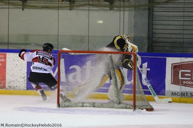 Photo hockey match Rouen - Chamonix / Morzine le 29/12/2016