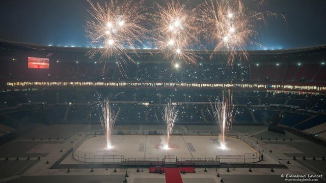 Photo hockey match Lyon - Grenoble  le 30/12/2016