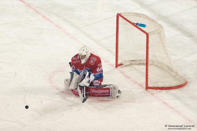 Photo hockey match Lyon - Grenoble  le 30/12/2016