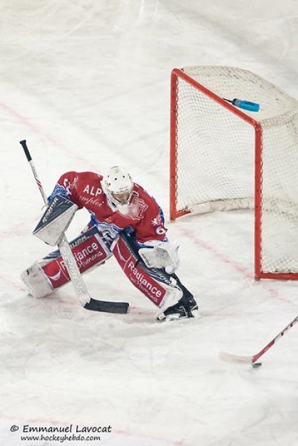 Photo hockey match Lyon - Grenoble  le 30/12/2016