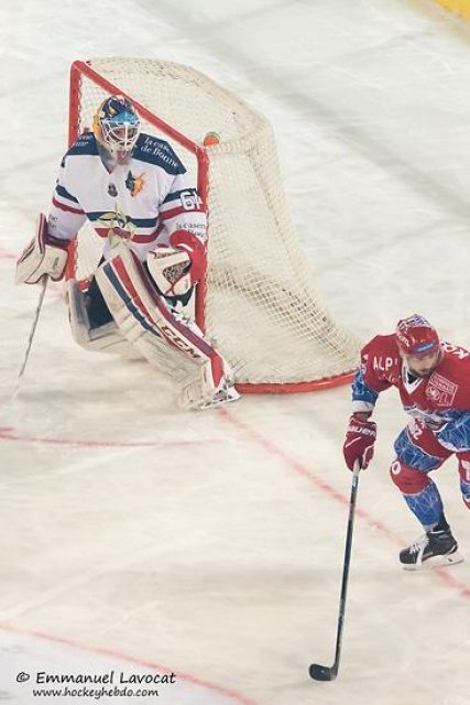 Photo hockey match Lyon - Grenoble  le 30/12/2016