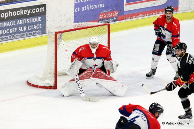Photo hockey match Nice - Angers  le 29/12/2016