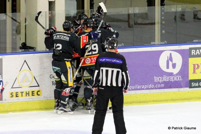 Photo hockey match Nice - Angers  le 29/12/2016