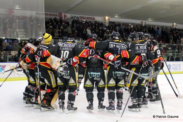 Photo hockey match Nice - Angers  le 29/12/2016