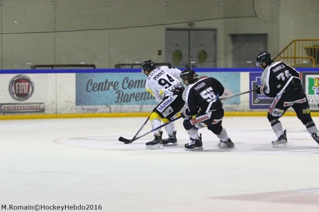 Photo hockey match Rouen - Bordeaux le 03/01/2017