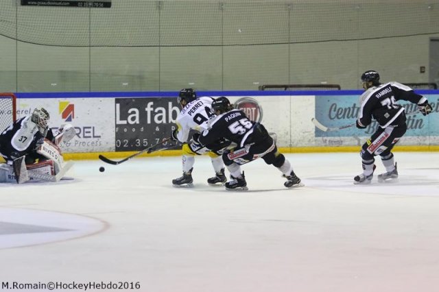 Photo hockey match Rouen - Bordeaux le 03/01/2017
