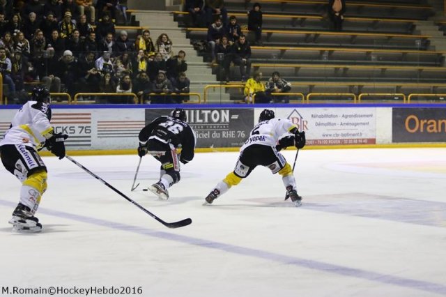 Photo hockey match Rouen - Bordeaux le 03/01/2017