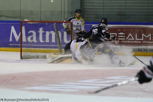 Photo hockey match Rouen - Bordeaux le 03/01/2017