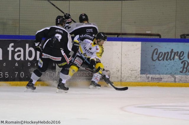 Photo hockey match Rouen - Bordeaux le 03/01/2017