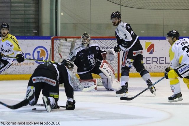 Photo hockey match Rouen - Bordeaux le 03/01/2017