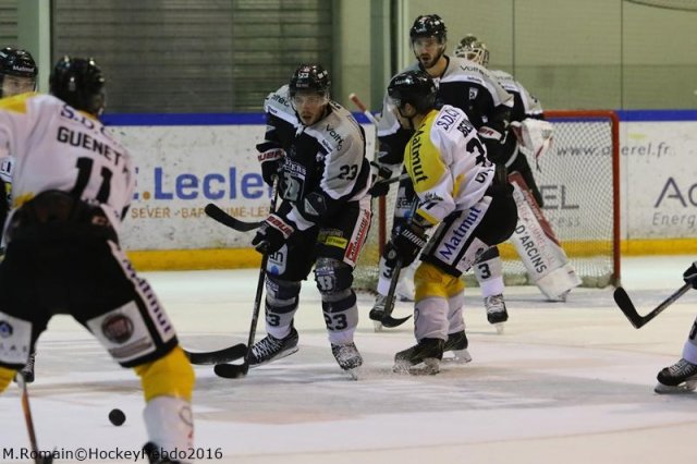 Photo hockey match Rouen - Bordeaux le 03/01/2017